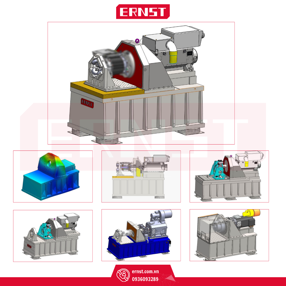 Linear Motor Testing Machine Electric motor testing – ERNST